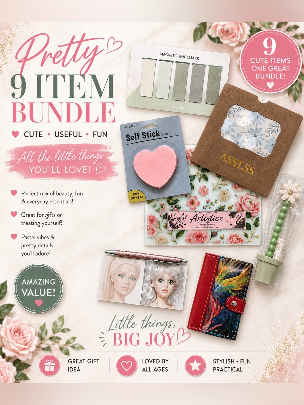9 item writers bundle